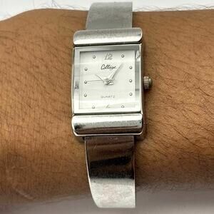 Silver Collage Watch